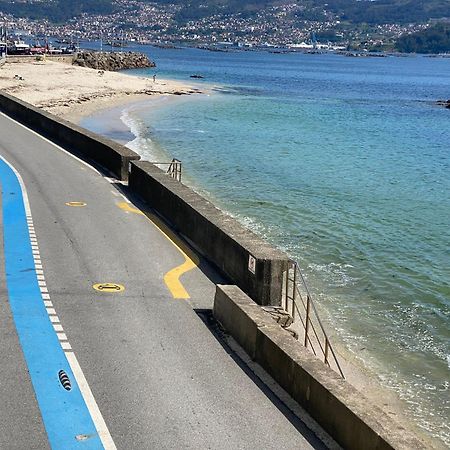 شقة Mirador Da Playa Moaña المظهر الخارجي الصورة